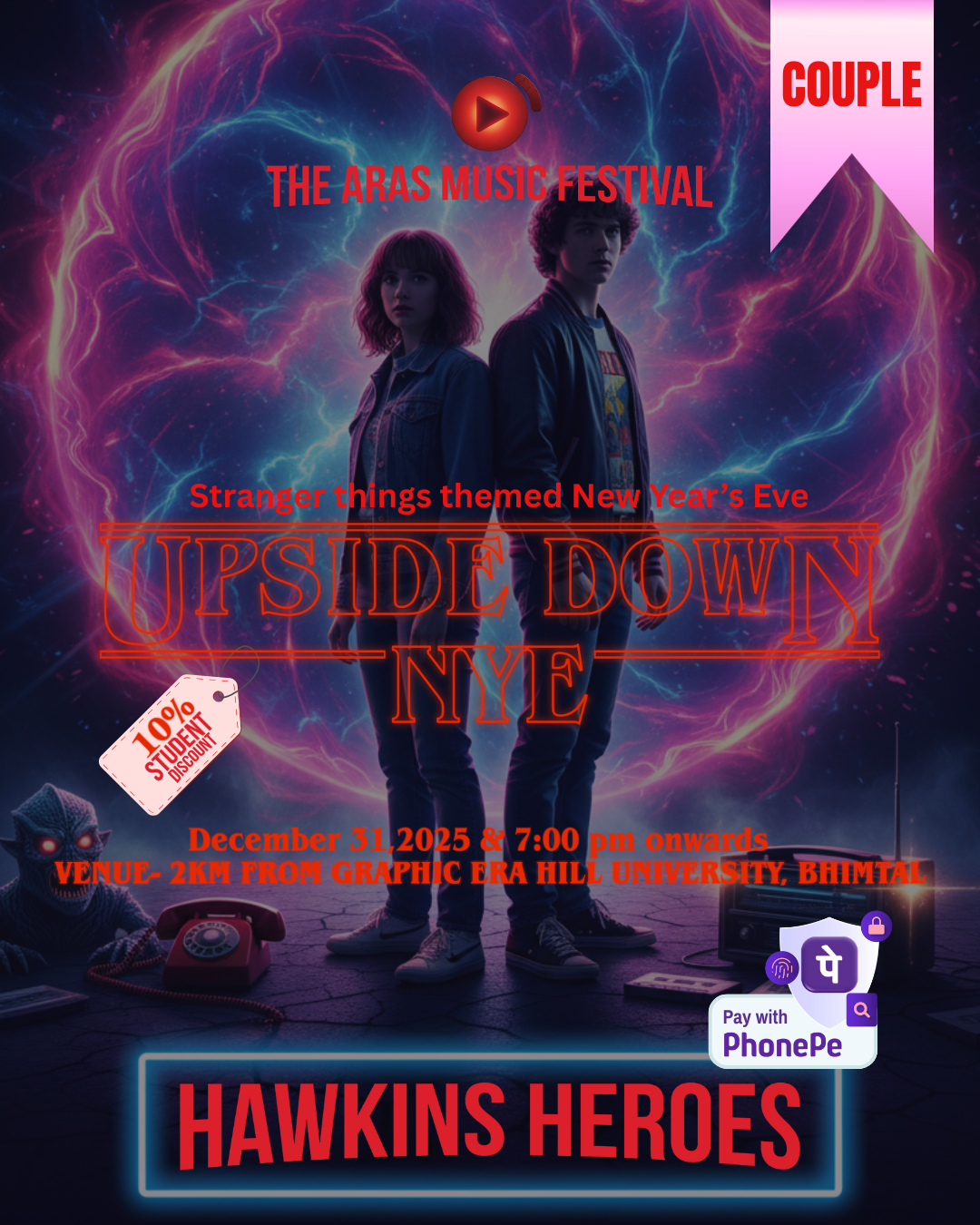 HAWKINS HEROES GA (Couple)